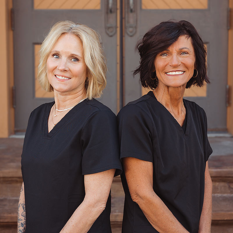 Heather and Carol
